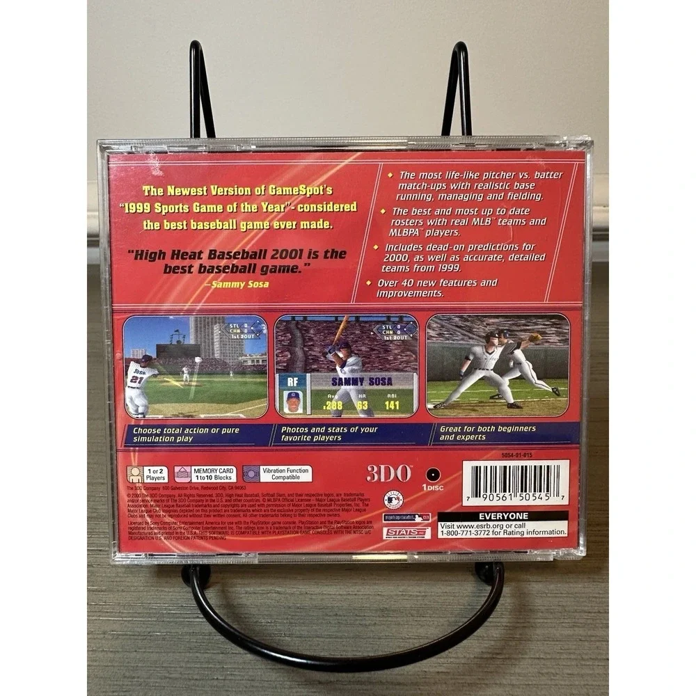 PS1 Baseball Lot - Pennant Race, Sammy Sosa Softball Slam, High Heat, and MORE
